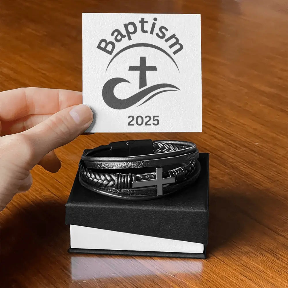 Baptism 2025 Men's Bracelet