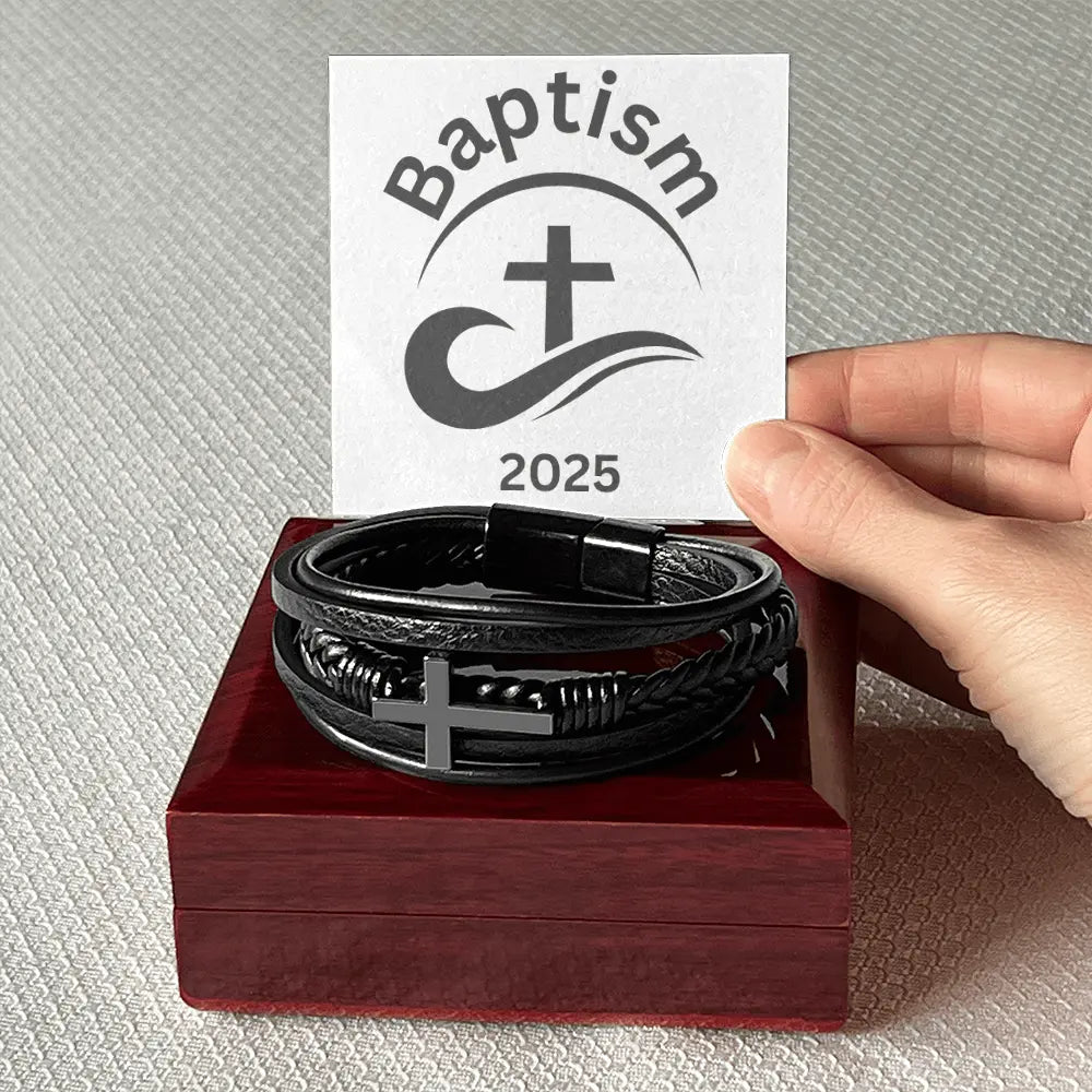 Baptism 2025 Men's Bracelet