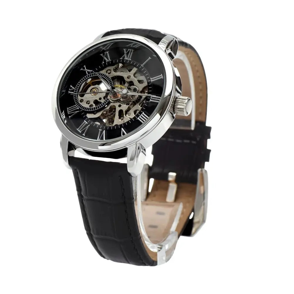 Be My Valentine Men's Openwork Watch