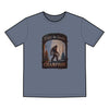 S / Faded Blue Bigfoot Champion Premium Men's Staple Faded Tee