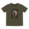 S / Faded Army Bigfoot Champion Premium Men's Staple Faded Tee