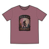 S / Faded Wine Bigfoot Champion Premium Men's Staple Faded Tee