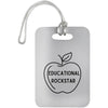 Educational Rockstar / White Educational Rockstar Luggage Bag Tags