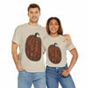 Sand / S Fall Pumpkin Unisex Heavy Cotton Tee