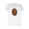 White / S Fall Pumpkin Women's Favorite Tee