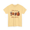 Falling Leaves Rising Spirits Unisex Heavy Cotton Tee: Classic Comfort and Style