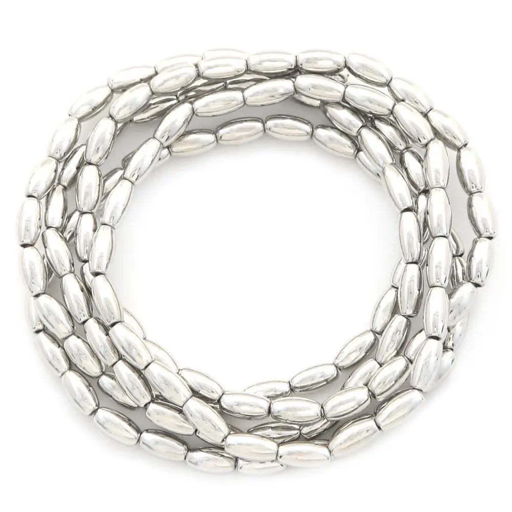 Beaded Bracelet in Gold & Rhodium