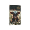 Highland Calf on Metal Art Sign Printify