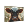 Highland Calf on Metal Art Sign Printify
