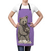 Light Purple Mama Bear Apron