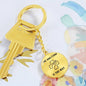 Gold / No Nurse Humor- The AMA form is this way Keychain