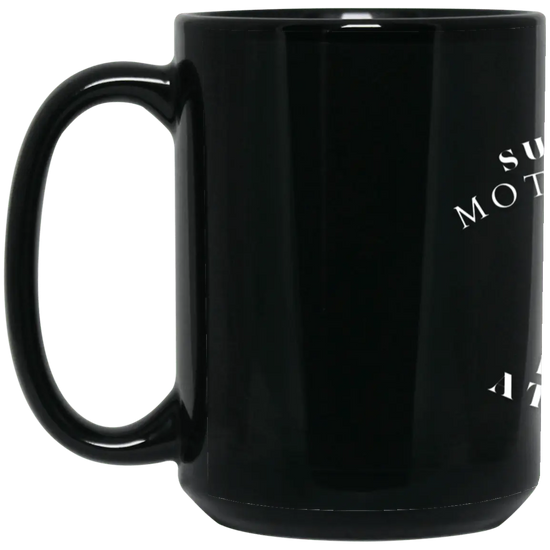 Black / One Size BM15OZ 15oz Black Mug