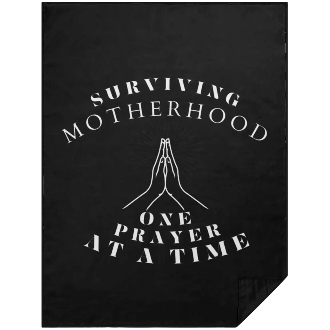 Black / One Size PBL Premium Picnic Blanket 60x80