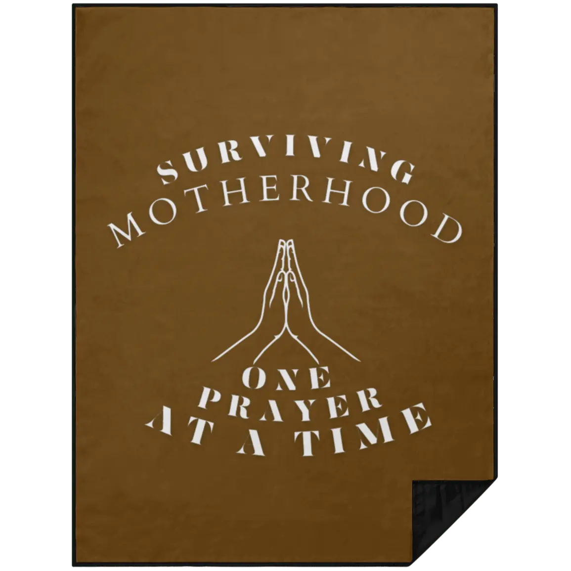 Brown / One Size PBL Premium Picnic Blanket 60x80