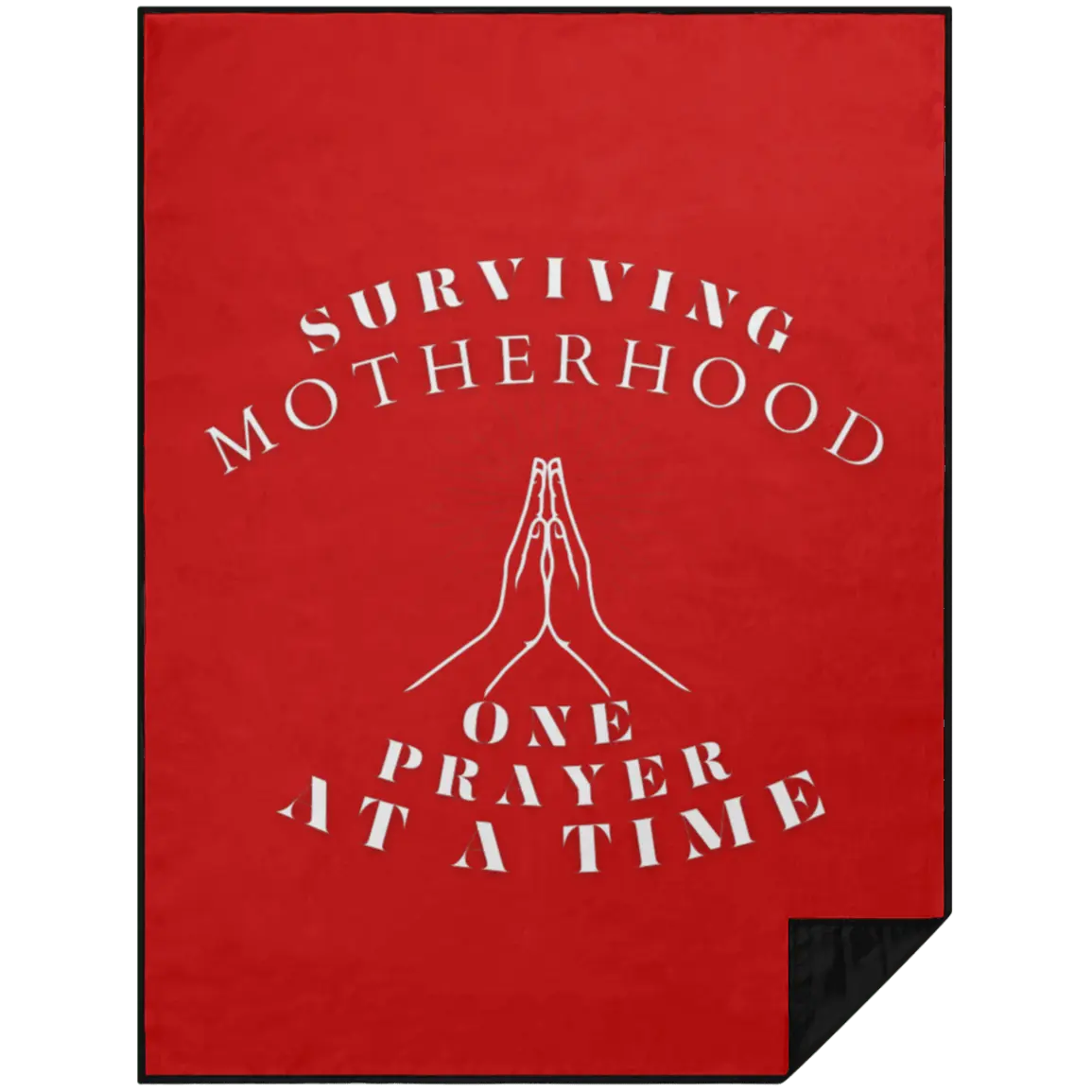 Red / One Size PBL Premium Picnic Blanket 60x80