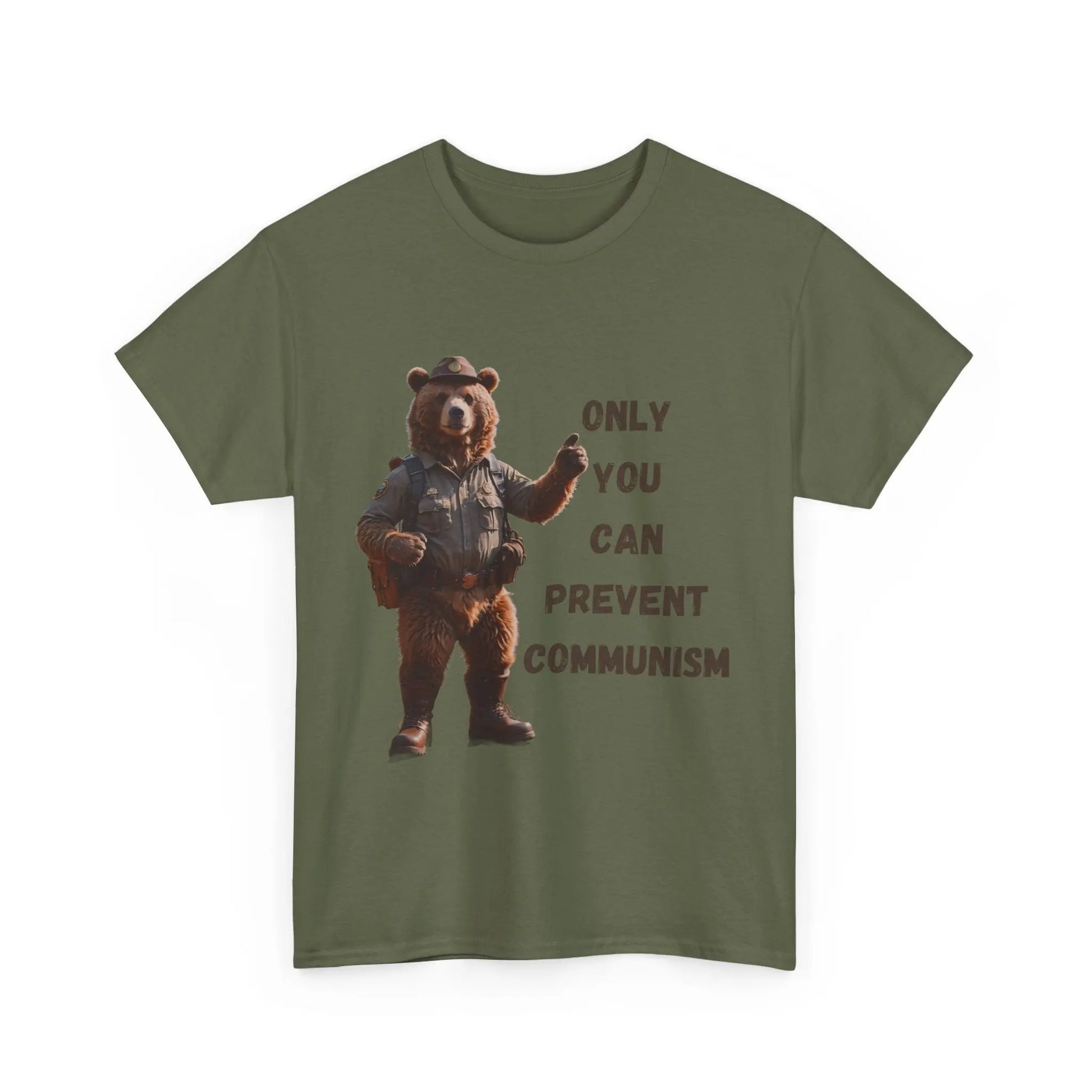Only You Can Prevent Communism Unisex Heavy Cotton Tee Printify