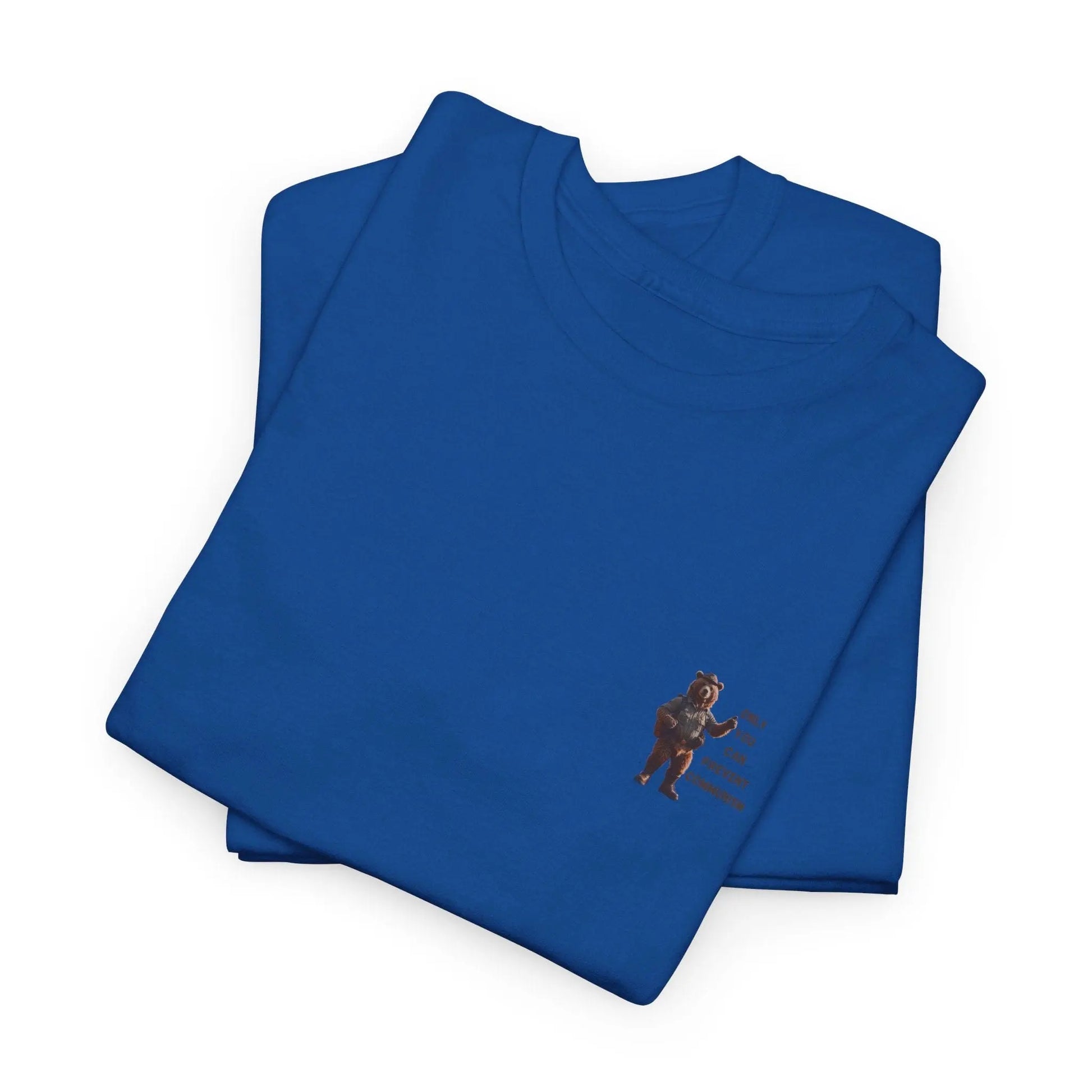 Royal / S Only You Can Prevent Communism Unisex Heavy Cotton Tee: Classic Comfort with a Message