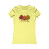 Yellow / S Painted By Nature Women's Favorite Tee: Style Meets Comfort