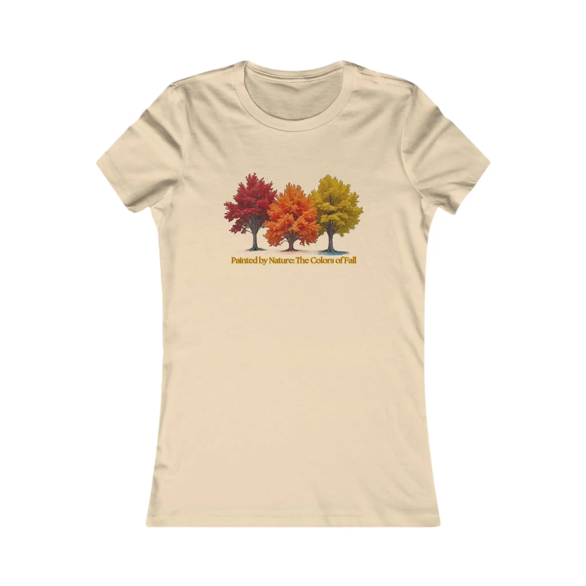 Soft Cream / S Painted By Nature Women's Favorite Tee: Style Meets Comfort