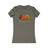 Army / L Painted By Nature Women's Favorite Tee: Style Meets Comfort