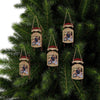 Personalized Sled Ornaments - Festive Holiday Decor