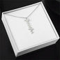 Personalized Vertical Name Necklace