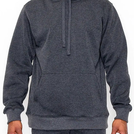 Fleece Pullover - Charcoal
