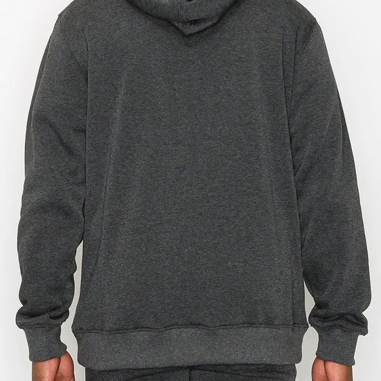 Fleece Pullover - Charcoal