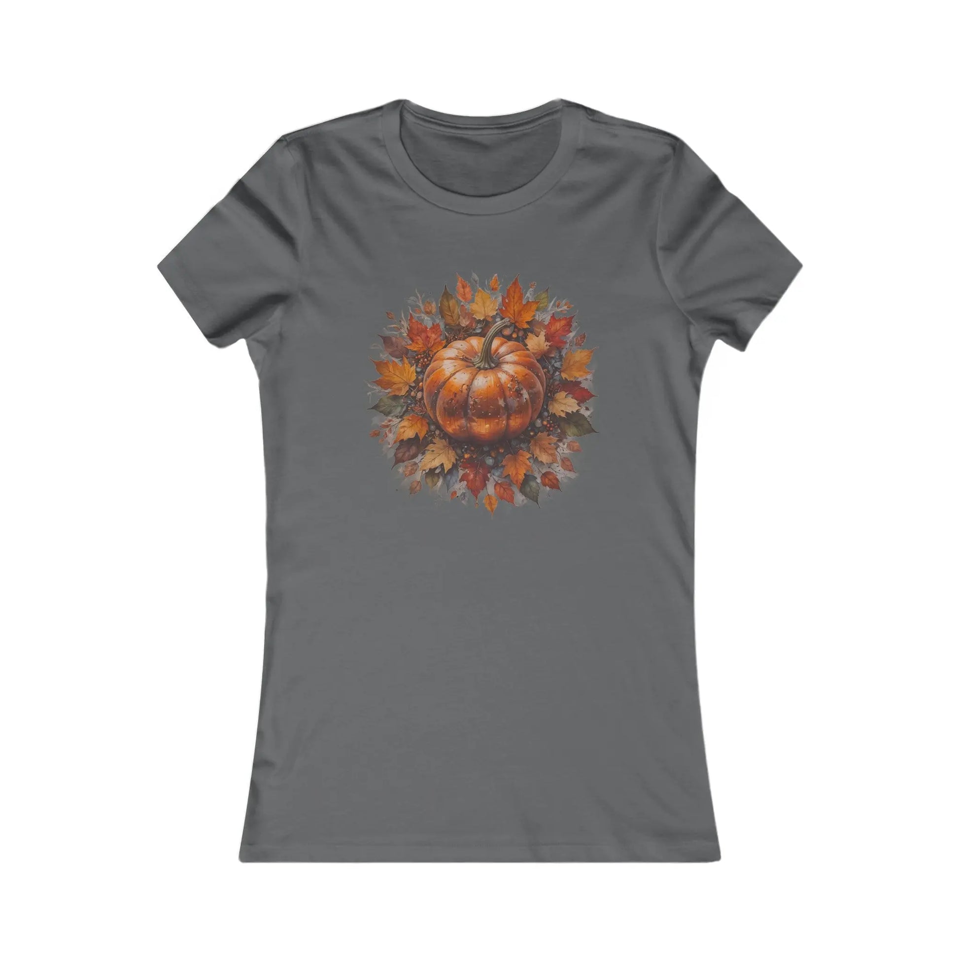 Asphalt / S Pumpkin Foliage Women's Favorite Tee