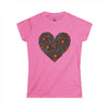 Azalea / S Pumpkin Heart Women's Softstyle Tee
