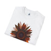 White / S Sunflower Unisex Softstyle T-Shirt: Effortless Comfort and Style