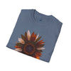 Heather Indigo / S Sunflower Unisex Softstyle T-Shirt: Effortless Comfort and Style