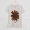 Ash / XL Sunflower Women's Midweight Cotton Tee