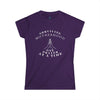 Purple / S Surviving Motherhood One Prayer at a Time Women's Softstyle Tee