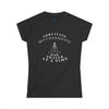 Black / S Surviving Motherhood One Prayer at a Time Women's Softstyle Tee