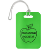 Educational Rockstar / Kelly #1 Teacher Luggage Bag Tags