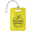#1 Teacher Luggage Bag Tags
