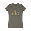 Army / L Twinkling Lights, Magical Nights Women's Favorite Tee
