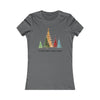 Asphalt / S Twinkling Lights, Magical Nights Women's Favorite Tee