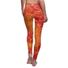 L / Red Flower Casual Leggings