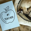 Light Blue #1 Teacher Hardcover Journal Matte