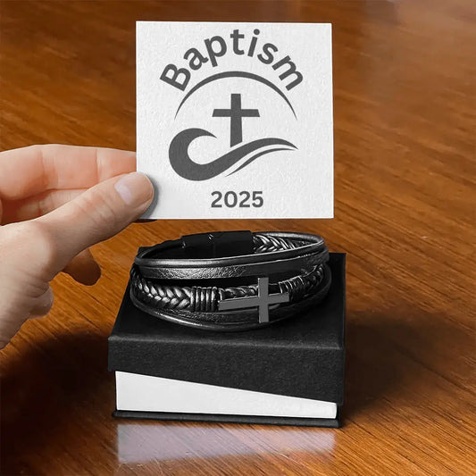 Baptism 2025 Men's Bracelet