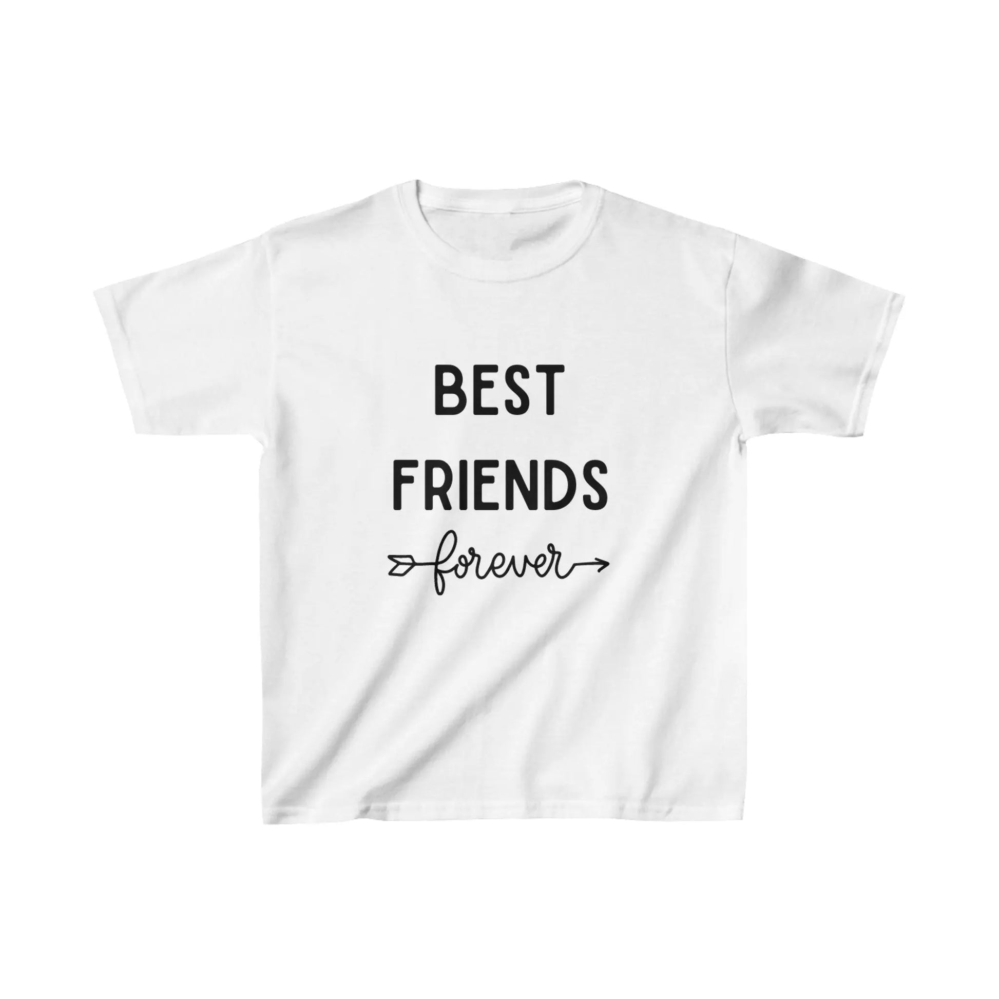 XS / White Best Friends Forever Kids Heavy Cotton™ Tee