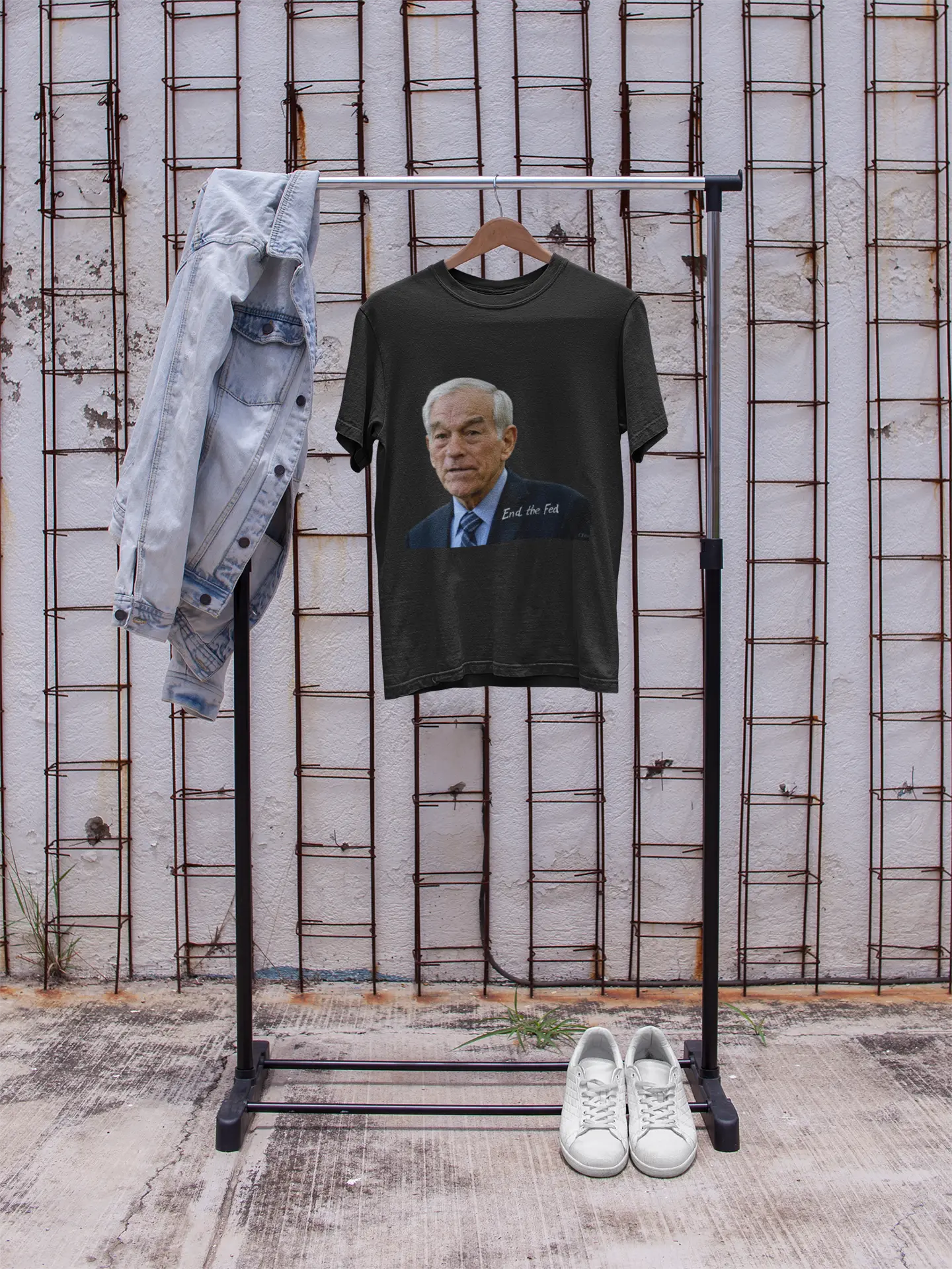 End the Fed Ron Paul Unisex Heavy Cotton Tee AnchorFinds.com