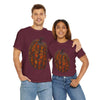Maroon / S Fall Pumpkin Unisex Heavy Cotton Tee