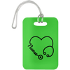 Nurse Heart Luggage Bag Tag