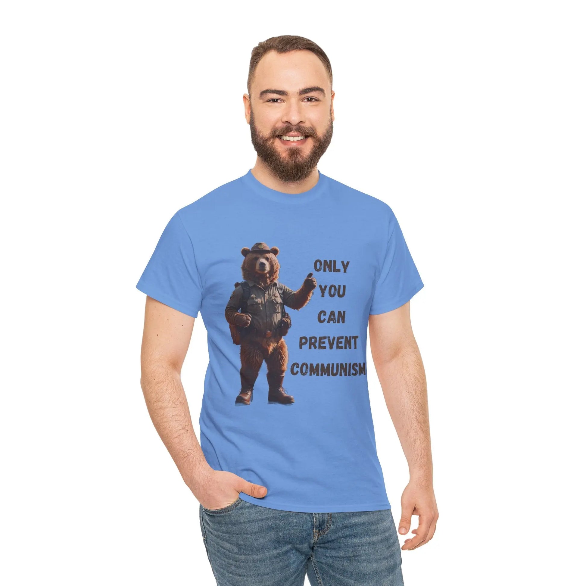 Only You Can Prevent Communism Unisex Heavy Cotton Tee Printify