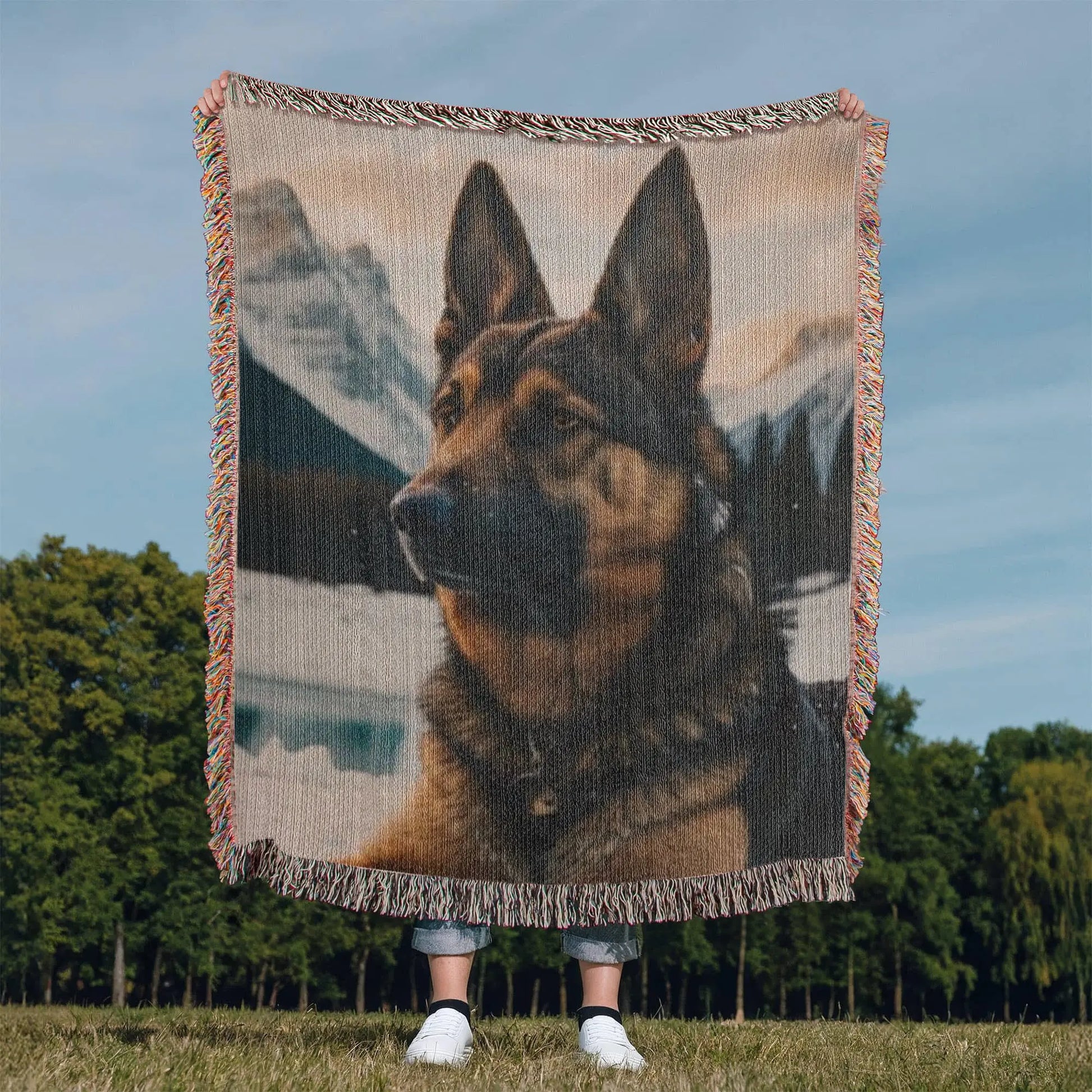 Personalized Photo Heirloom Blanket ShineOn Fulfillment