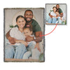 Personalized Photo Heirloom Blanket ShineOn Fulfillment