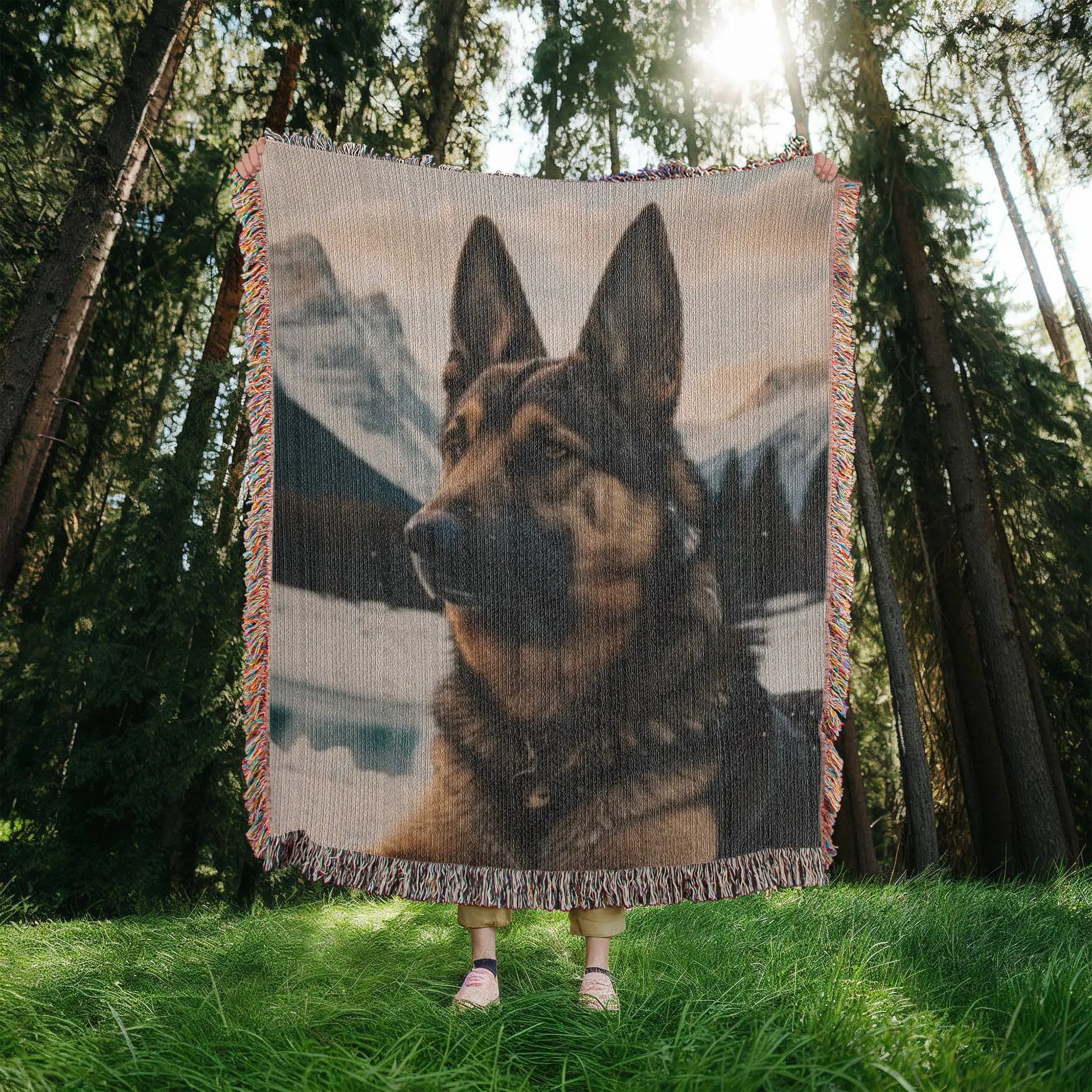 Personalized Photo Heirloom Blanket ShineOn Fulfillment